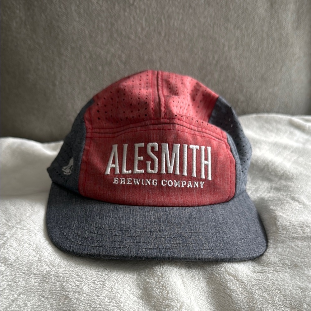 Alesmith Brewing Company Red and Gray Hat